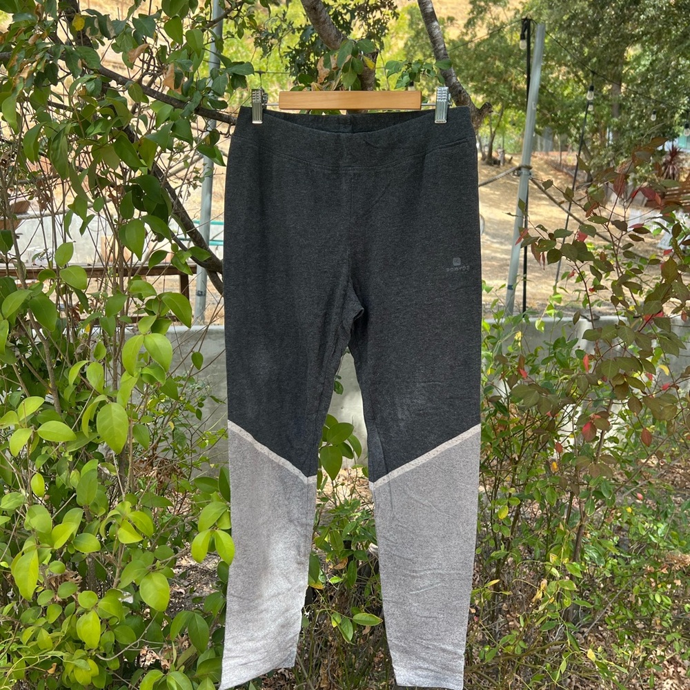 Black and Gray Women's Leggings